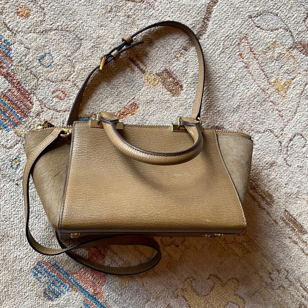 Henri bendel calf hide purse